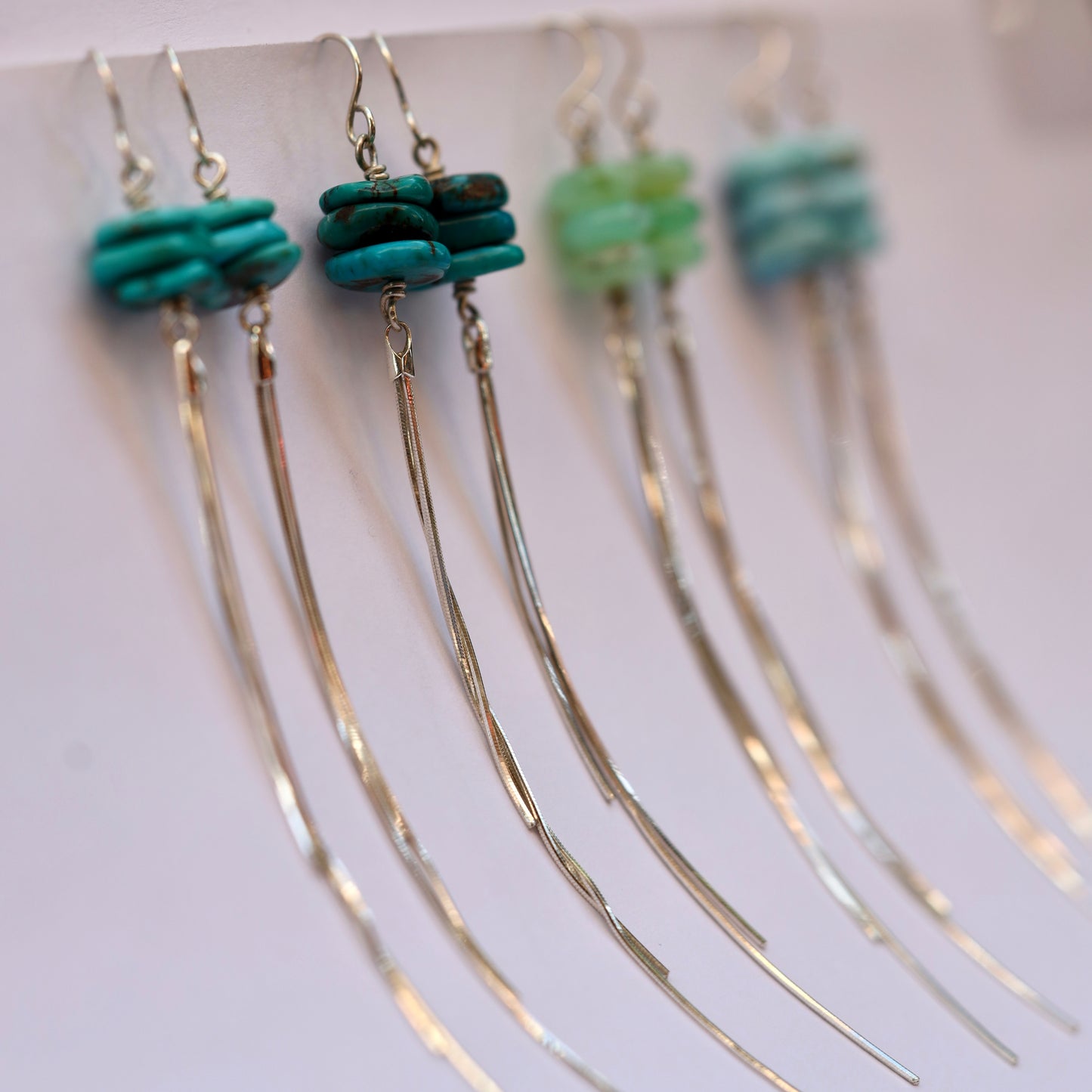 Chrysoprase Duster Earrings
