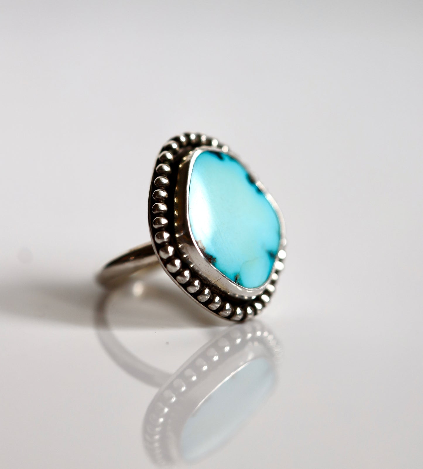 Egyptian Turquoise Ring {size 9}
