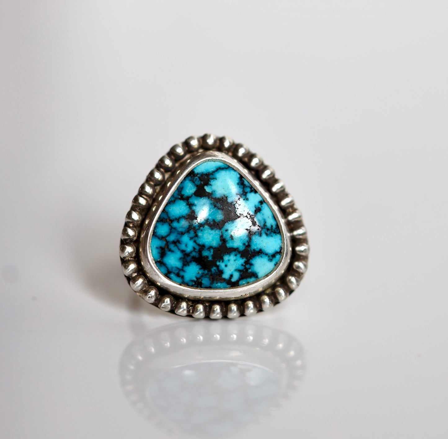 Kingman Turquoise Ring {size 6.25}