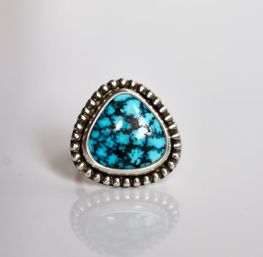 Kingman Turquoise Ring {size 6.25}